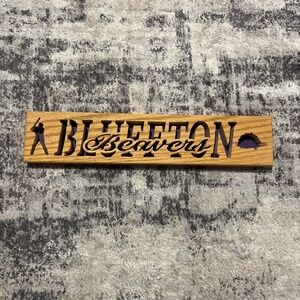 Custom Bluffton University Sign